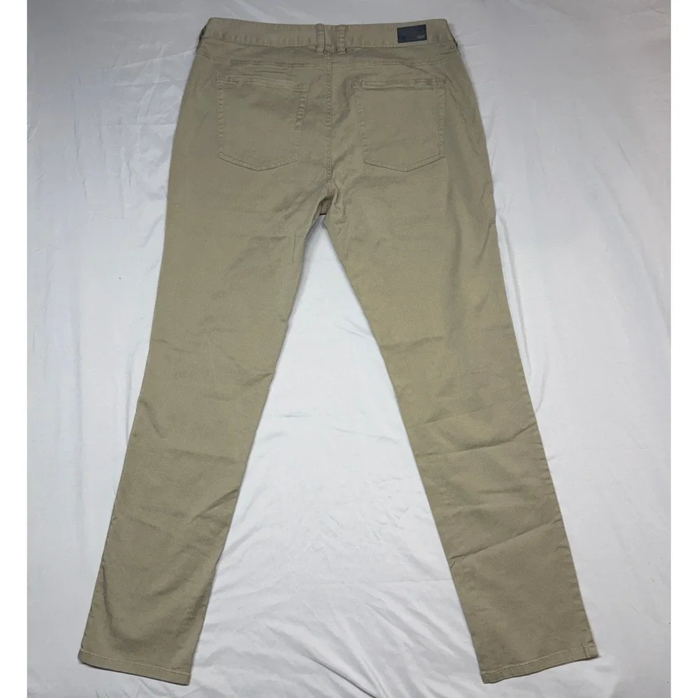 Rhone Everyday Twill Five Pocket Pant NWT Mens 34x32 Khaki Slim Straight